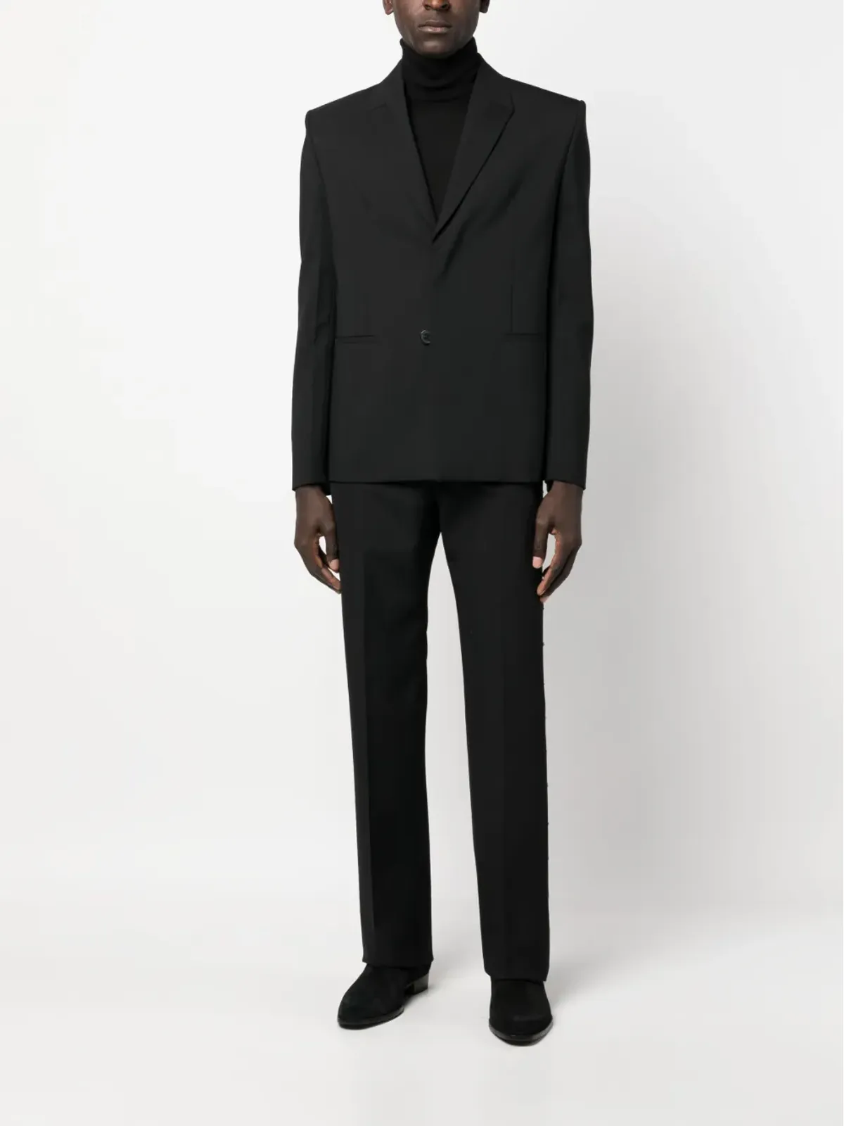 Givenchy ロゴテープ入り テーラードパンツ - ブラック - 画像2