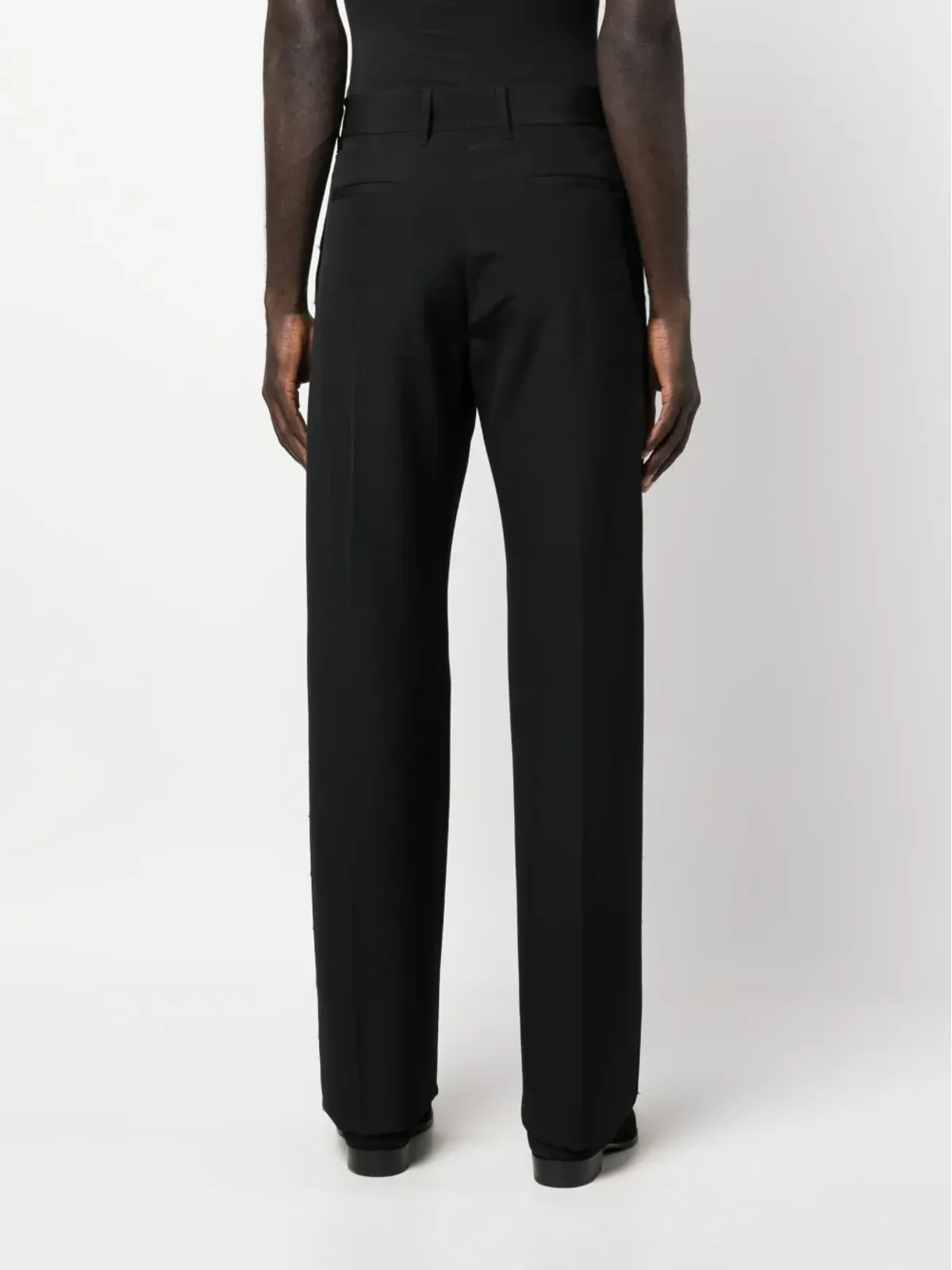 Givenchy ロゴテープ入り テーラードパンツ - ブラック - 画像4