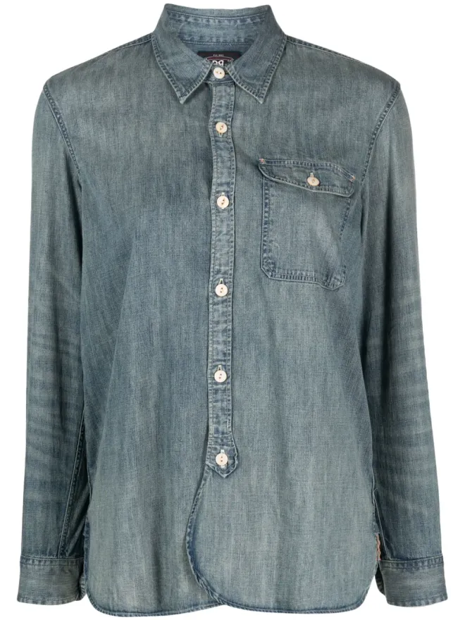 Ralph Lauren RRL Ralph Lauren RRL デニムコットンシャツの商品画像