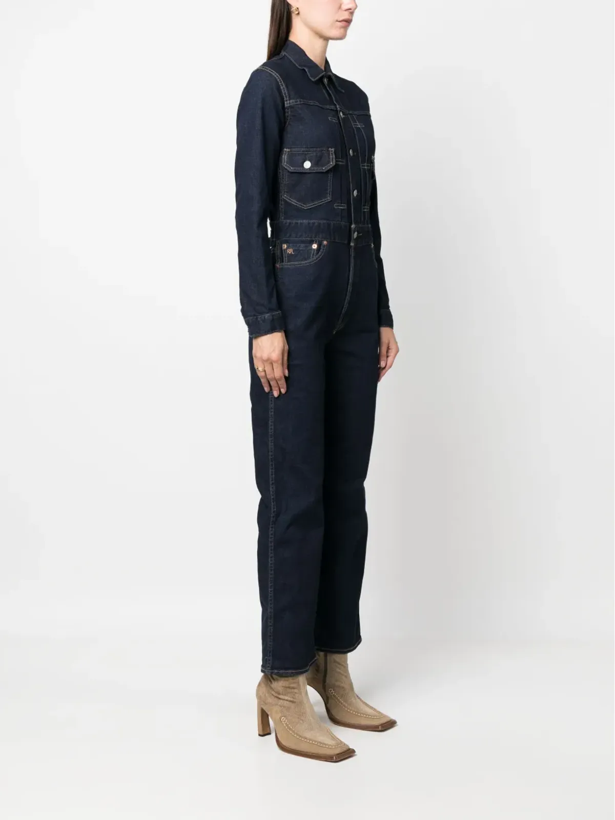 Ralph Lauren RRL デニムジャンプスーツ - 画像3