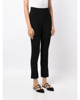 Carolina Herrera ハイウエスト クロップドパンツ - ブラック - サムネイル3