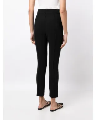 Carolina Herrera ハイウエスト クロップドパンツ - ブラック - サムネイル4