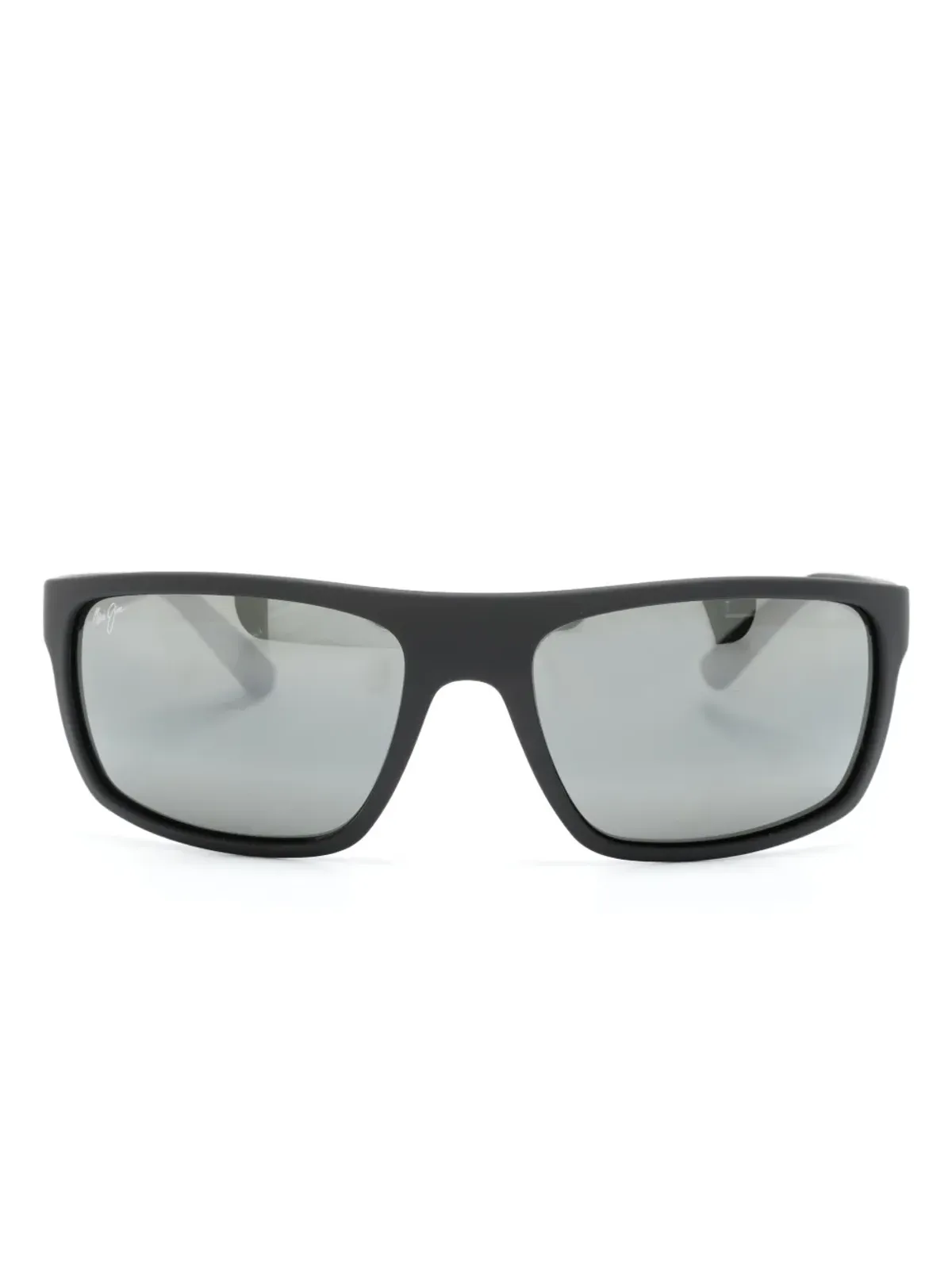 Maui Jim バイロンベイ レクタングルフレーム サングラス - ブラック - 画像1