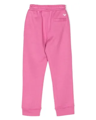 Emporio Armani Kids ロゴプリント ドローストリング トラックパンツ - サムネイル2