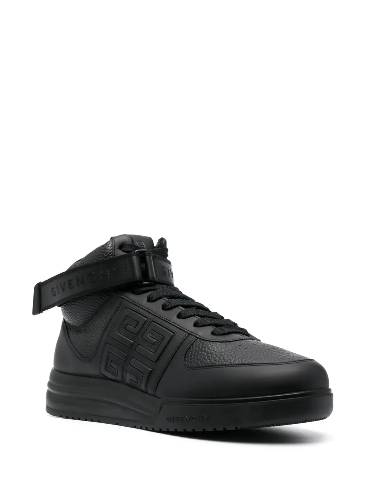 Givenchy G4 ロゴパッチ ハイトップスニーカー - 画像2