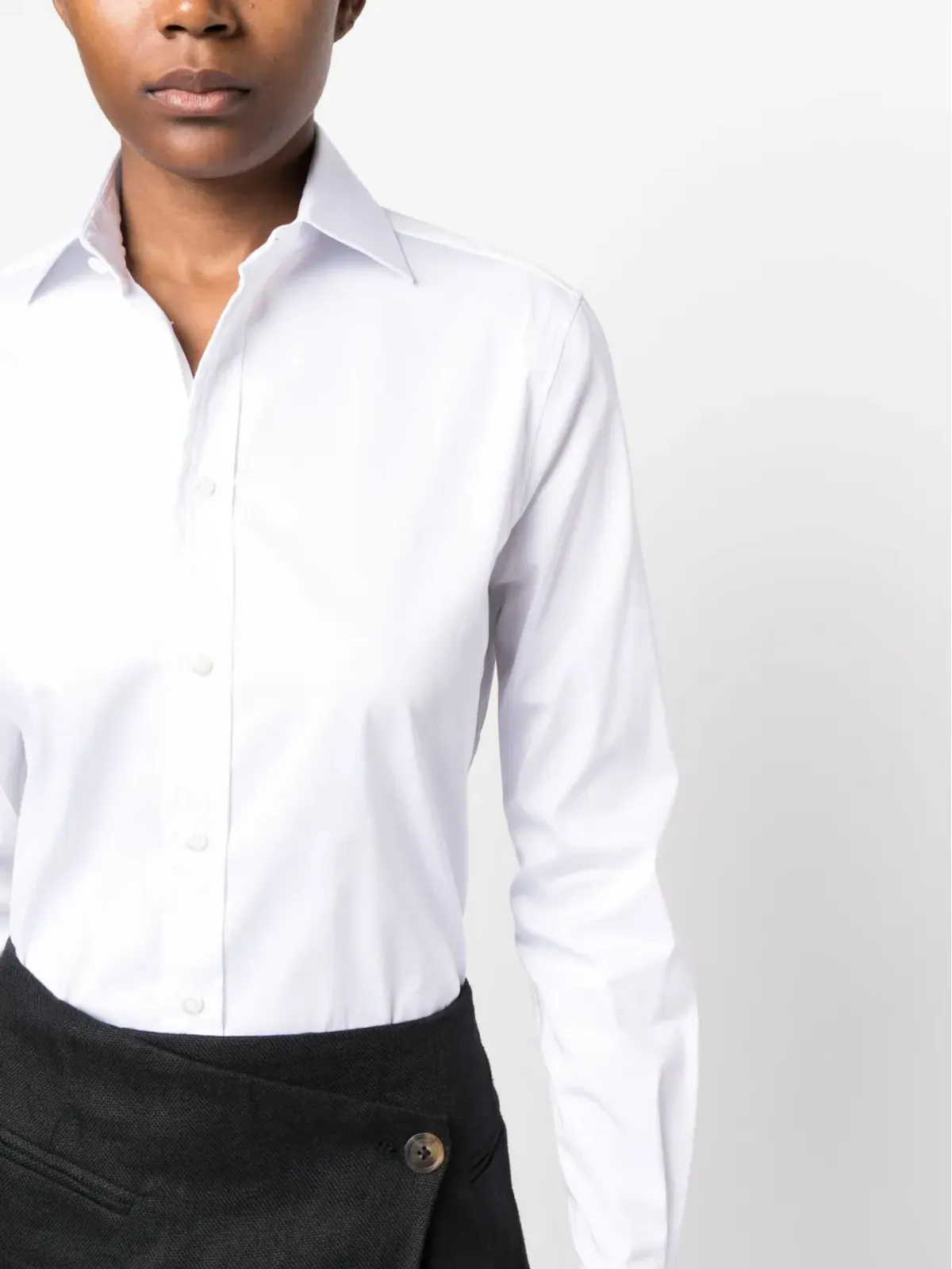 Ralph Lauren Collection Charmain ロングスリーブシャツ - 画像5