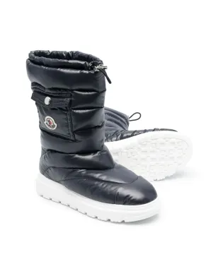 Moncler Enfant ロゴパッチ付きキルティングスノーブーツ - サムネイル2