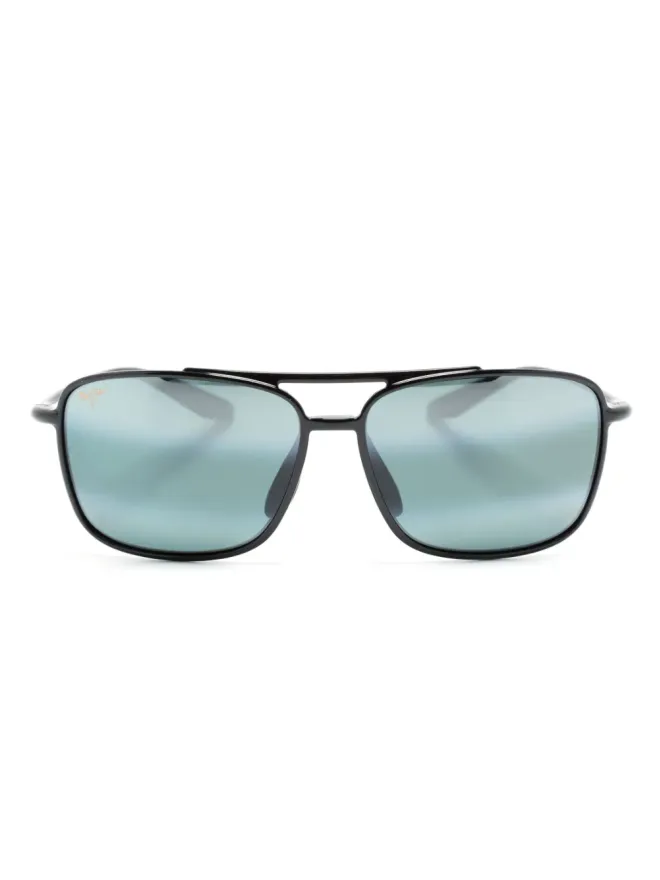 Maui Jim Maui Jim Kaupo Gap square-frame sunglasses - Blackの商品画像