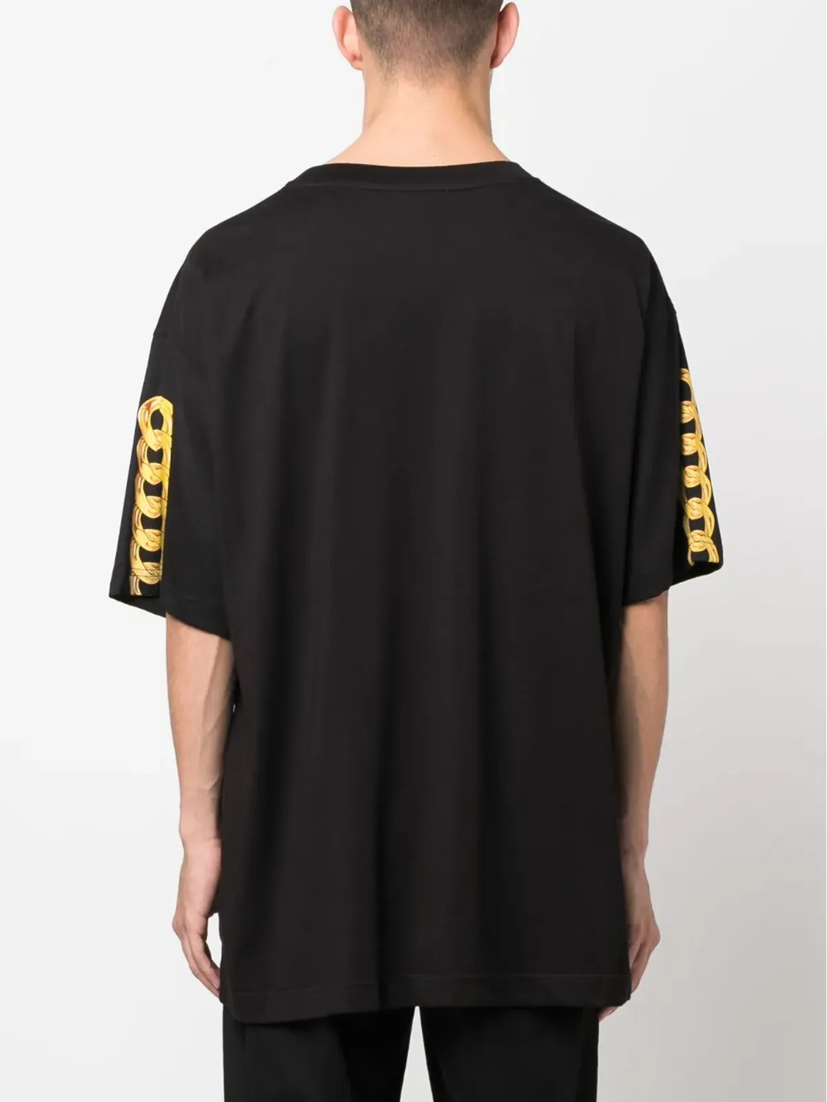 Versace Jeans Couture チェーンリンク コットン Tシャツ - 画像4