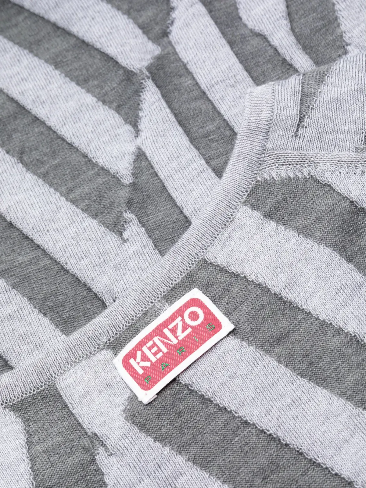 Kenzo ジオメトリックニットミニドレス - 画像5