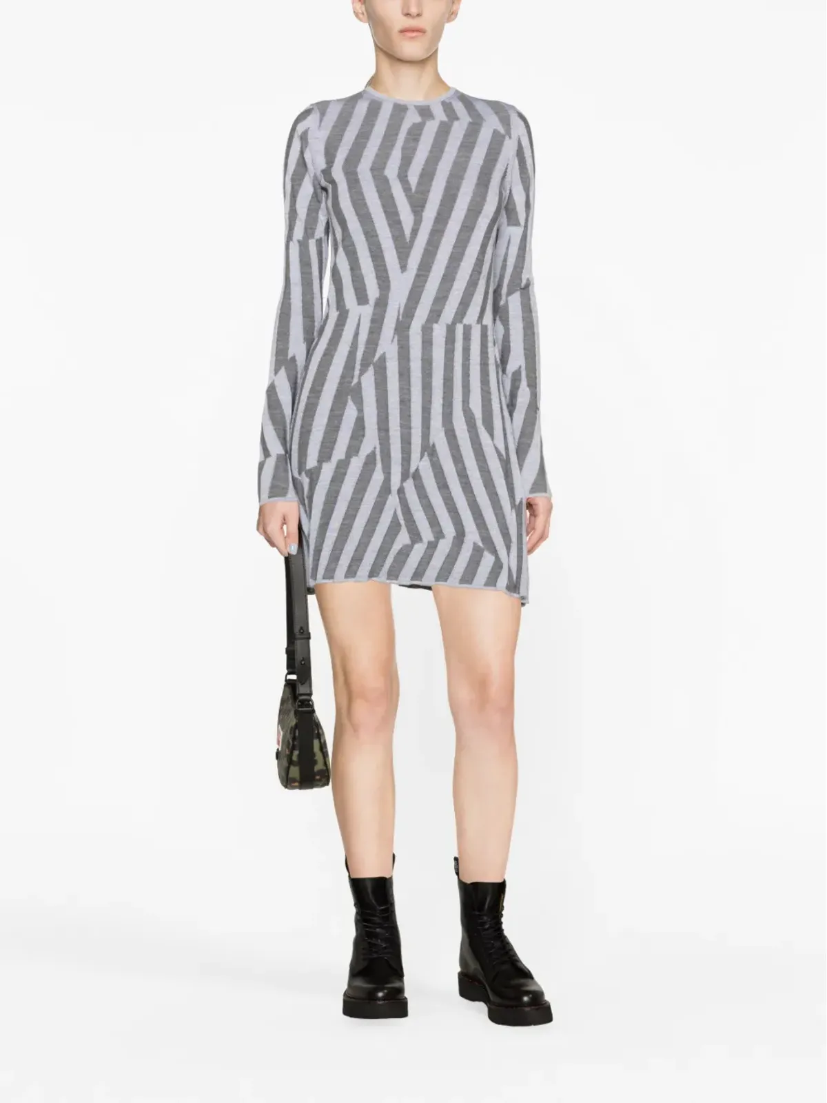 Kenzo ジオメトリックニットミニドレス - 画像2