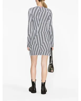 Kenzo ジオメトリックニットミニドレス - サムネイル4