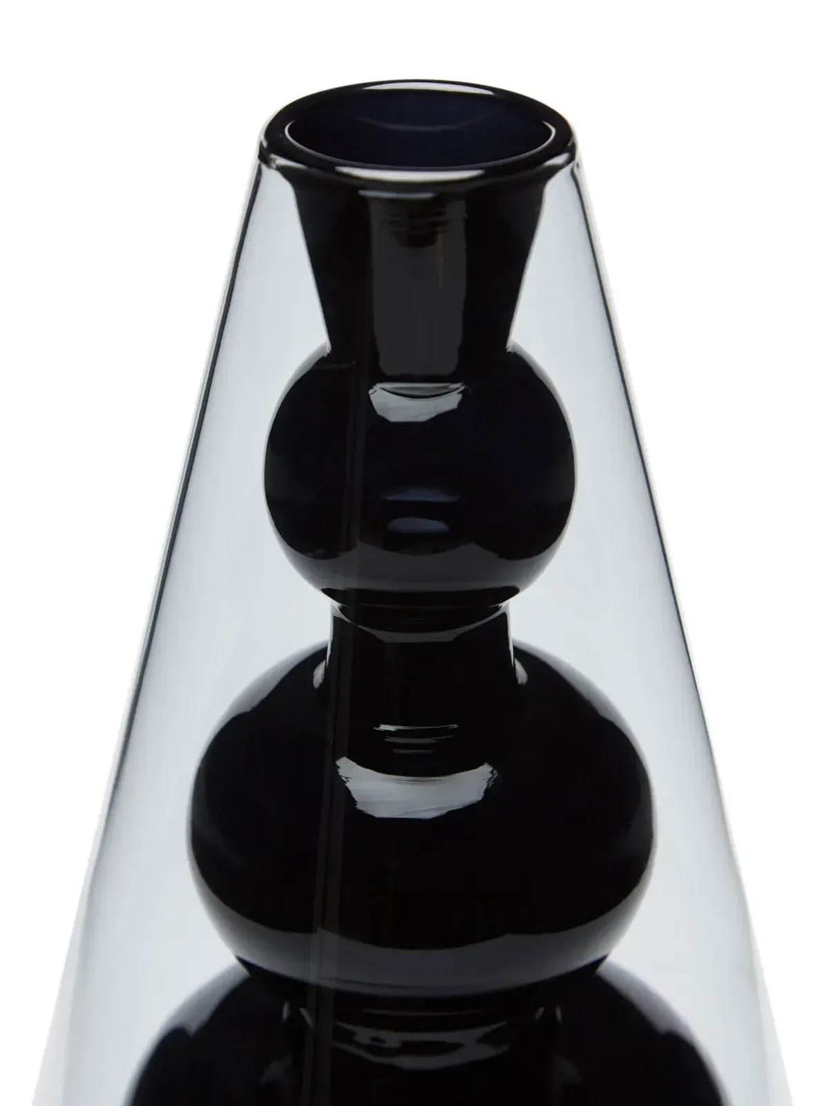 Tom Dixon Bump vase cone - Black - 画像2