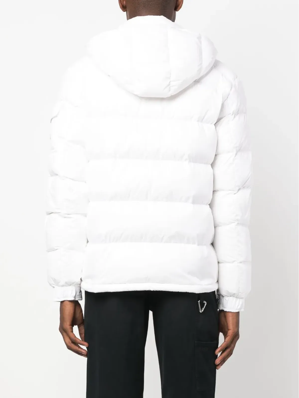 Moncler マヤ フード付きダウンジャケット（ホワイト） - 画像4