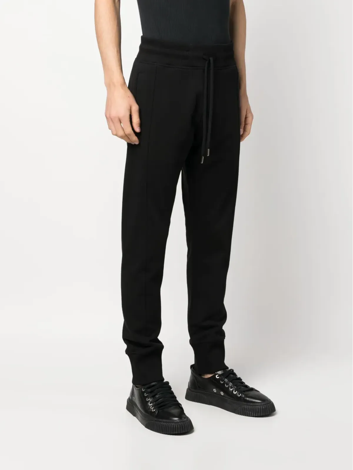 Versace Jeans Couture ロゴプリント トラックパンツ - ブラック - 画像3