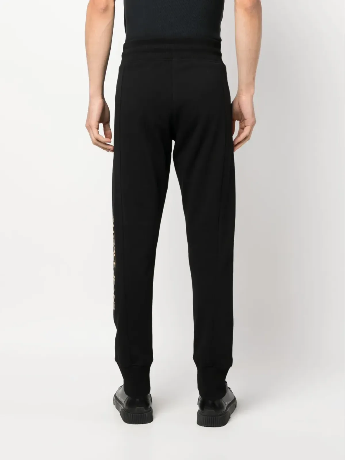 Versace Jeans Couture ロゴプリント トラックパンツ - ブラック - 画像4
