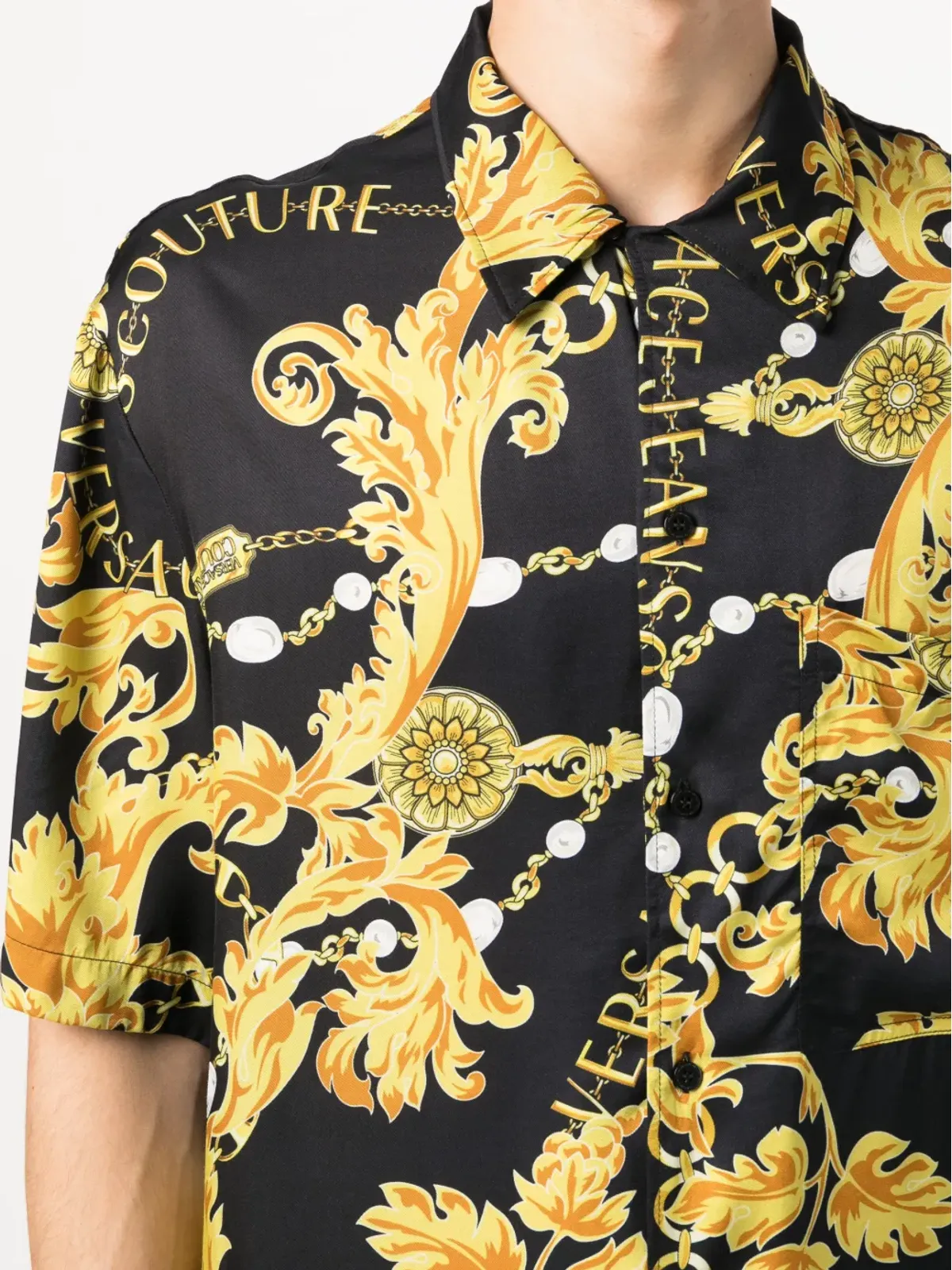 Versace Jeans Couture バロッコプリントシャツ - 画像5