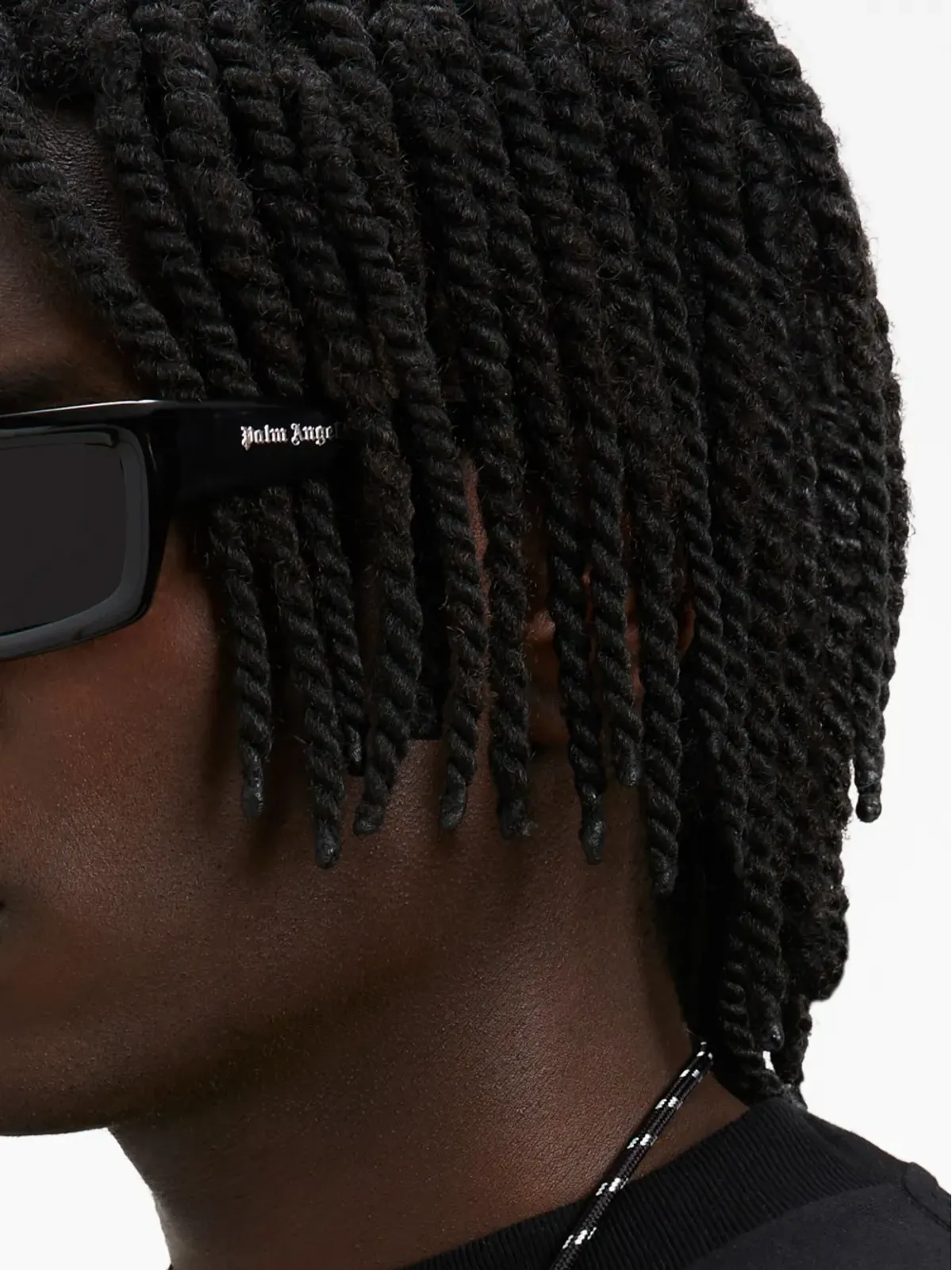 Palm Angels Eyewear アディン レクタンギュラーフレーム サングラス - 画像3