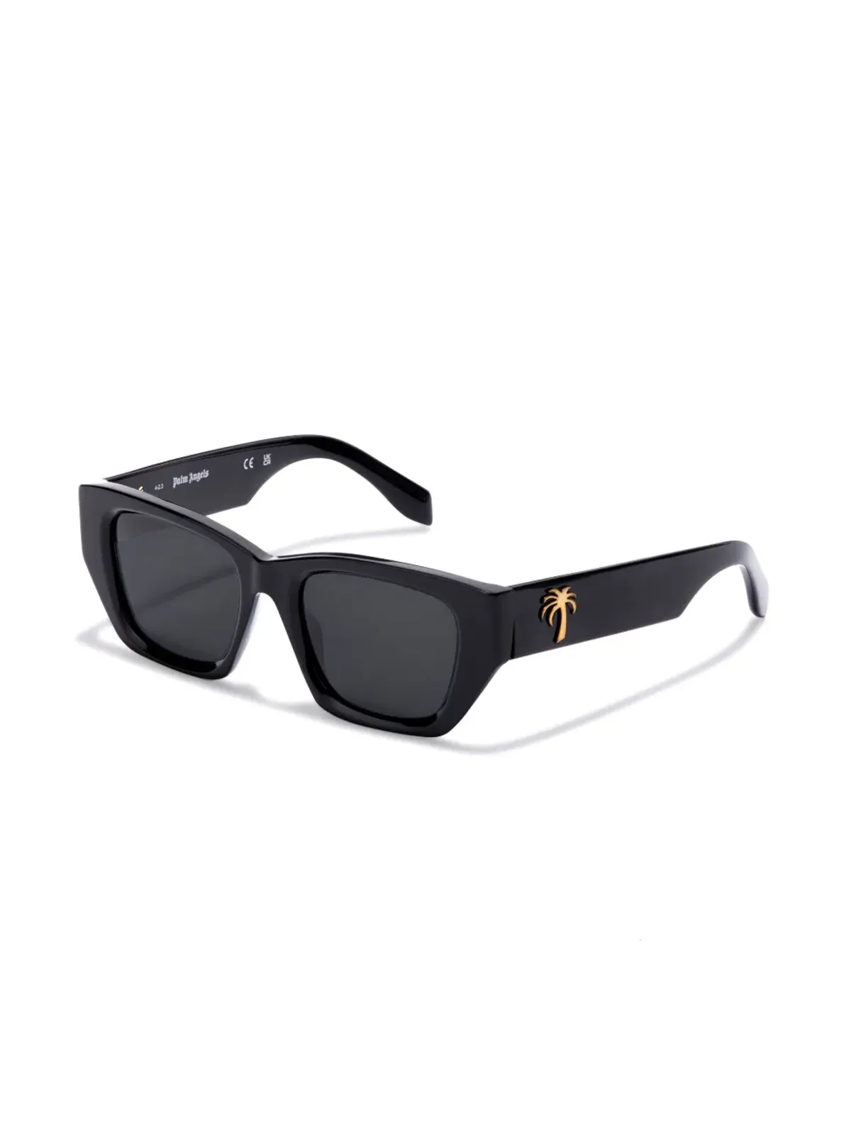 Palm Angels Eyewear Hinkley square-frame sunglasses - Black - 画像2