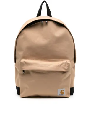 Carhartt WIP ロゴパッチ ジップファスナー バックパック - Brown - サムネイル1