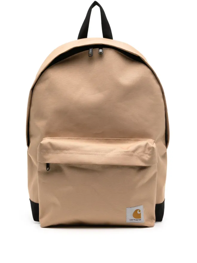 Carhartt WIP Carhartt WIP ロゴパッチ ジップファスナー バックパック - Brownの商品画像