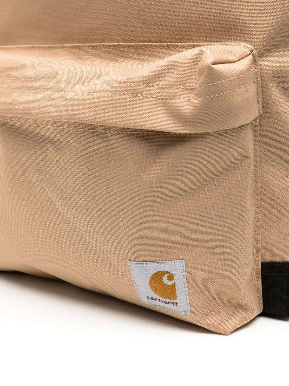 Carhartt WIP ロゴパッチ ジップファスナー バックパック - Brown - 画像4
