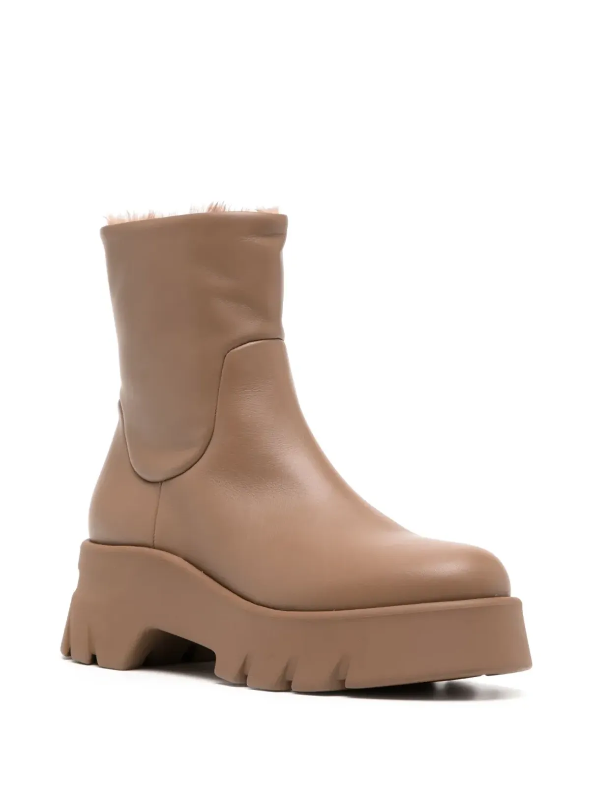 Gianvito Rossi Montey レザーブーツ - ブラウン - 画像2
