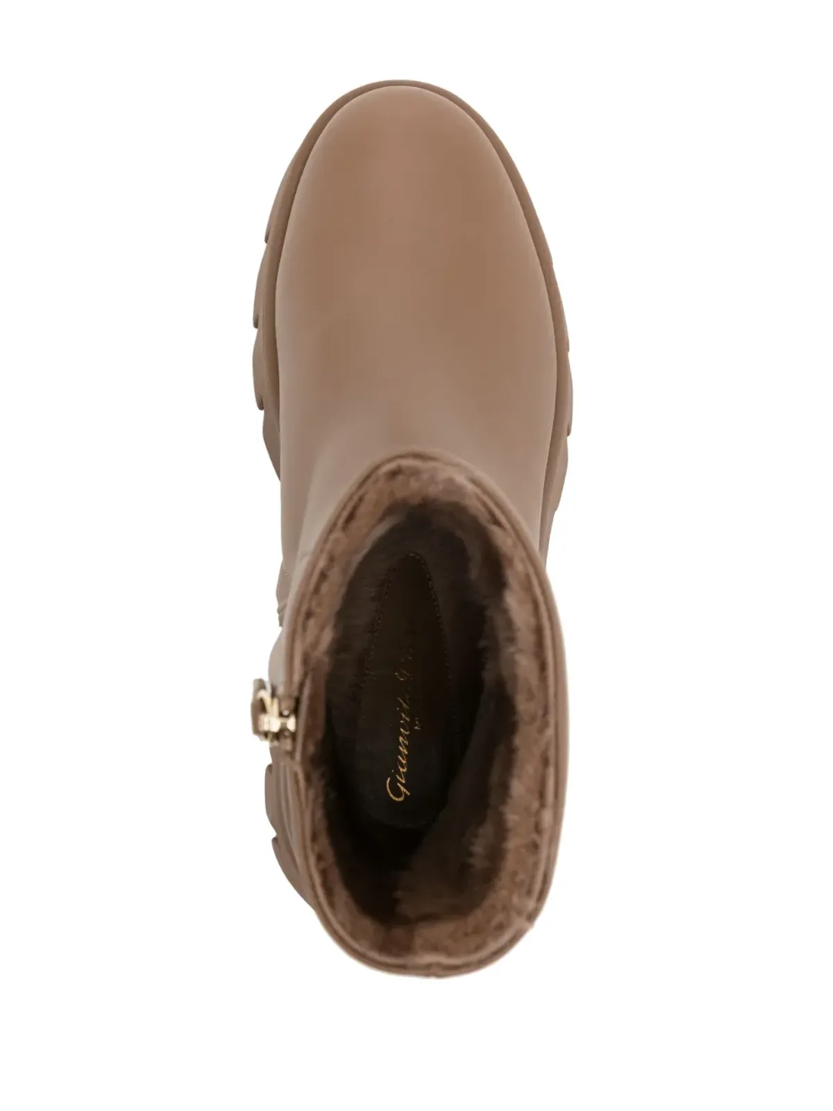 Gianvito Rossi Montey レザーブーツ - ブラウン - 画像4
