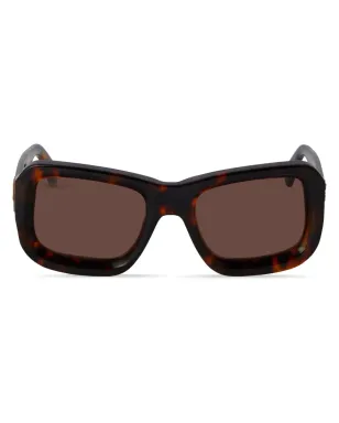 Off-White Eyewear Verona スクエアフレーム サングラス - ブラウン - サムネイル1
