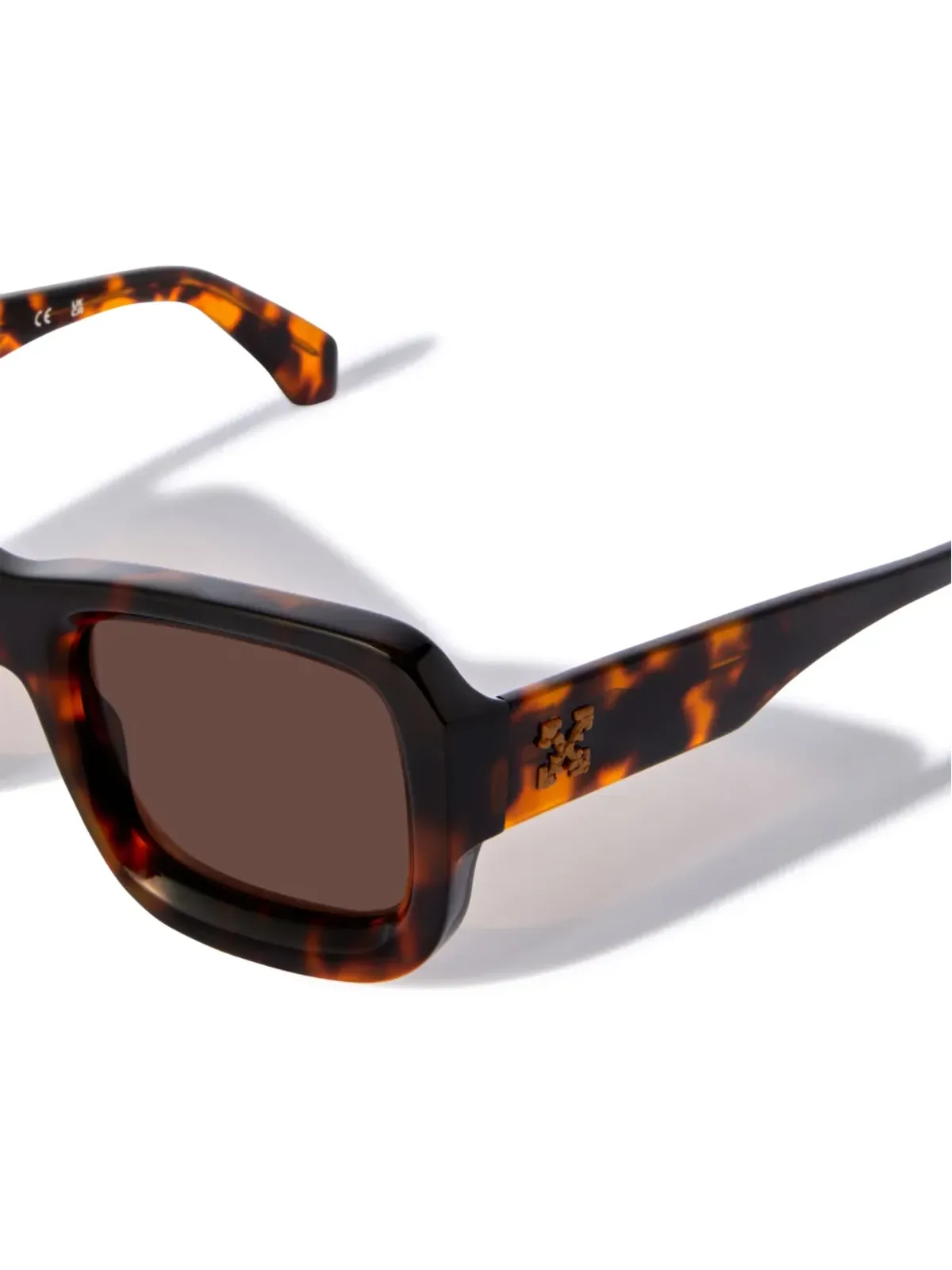 Off-White Eyewear Verona スクエアフレーム サングラス - ブラウン - 画像2