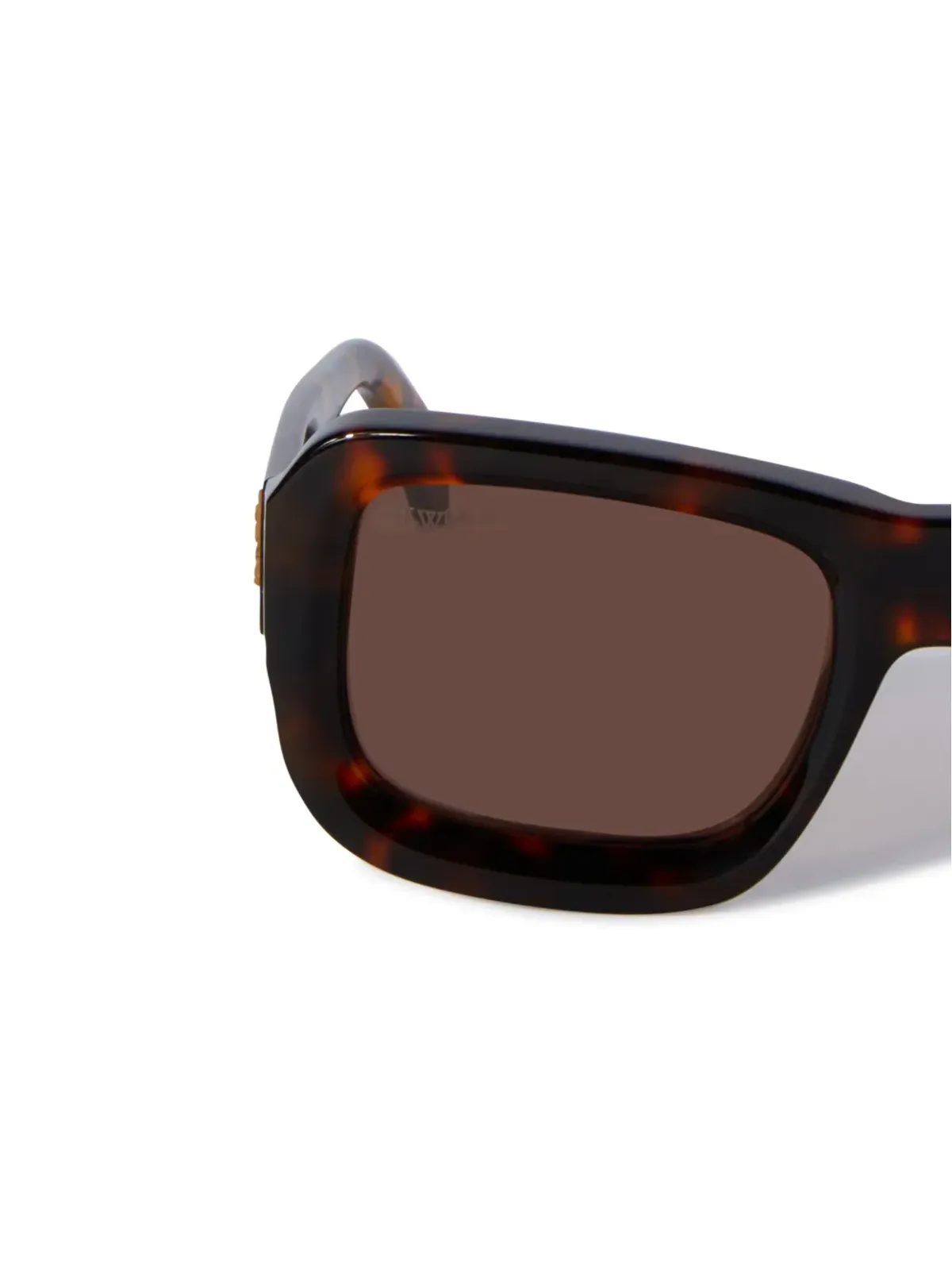 Off-White Eyewear Verona スクエアフレーム サングラス - ブラウン - 画像3