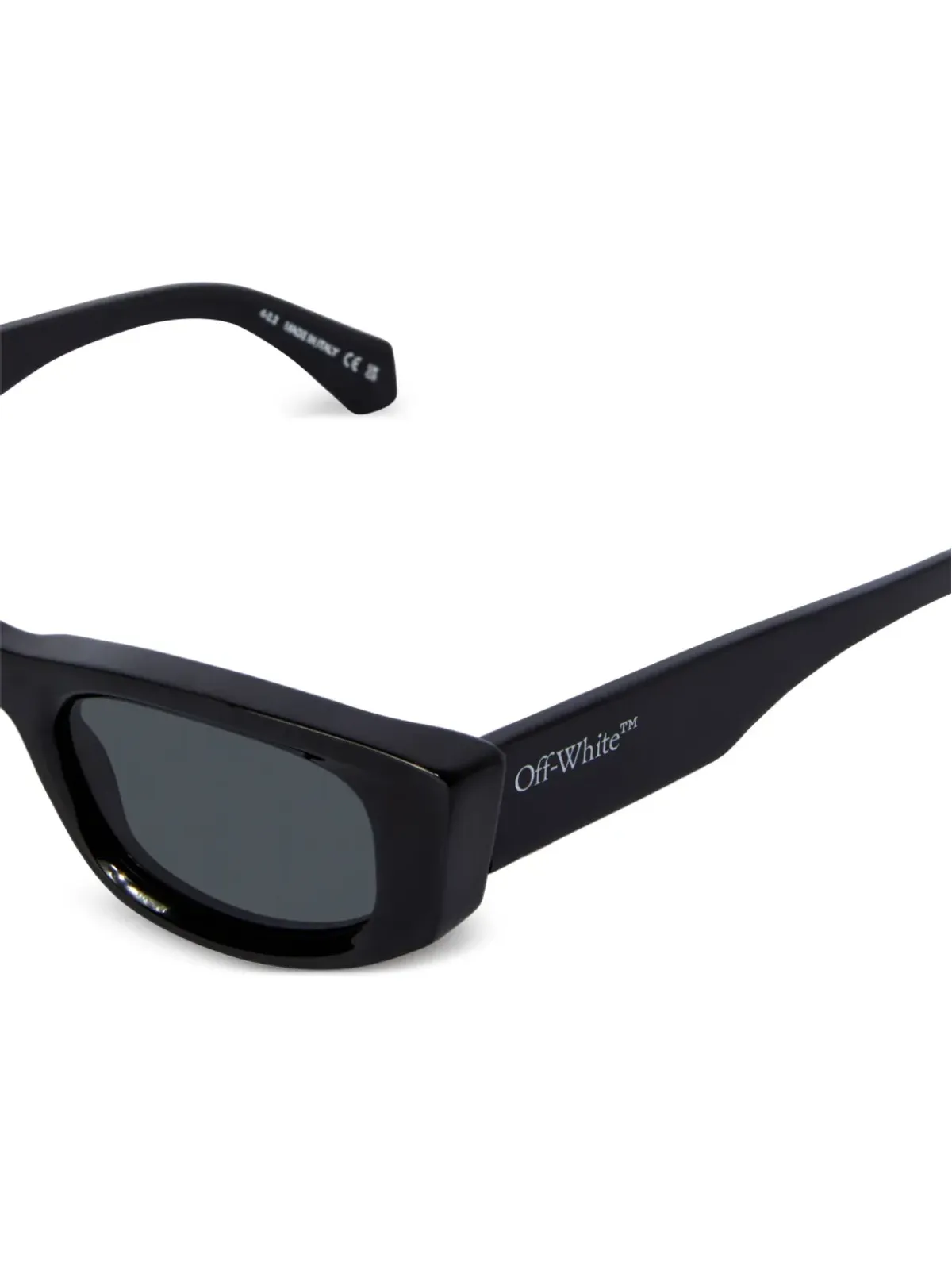 Off-White Eyewear Matera rectangle-frame sunglasses - Black - 画像2