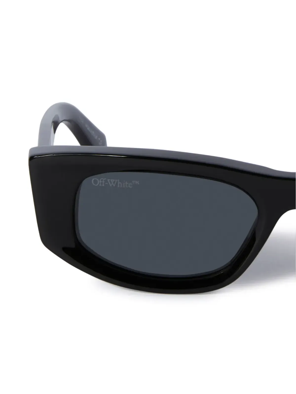 Off-White Eyewear Matera rectangle-frame sunglasses - Black - 画像3