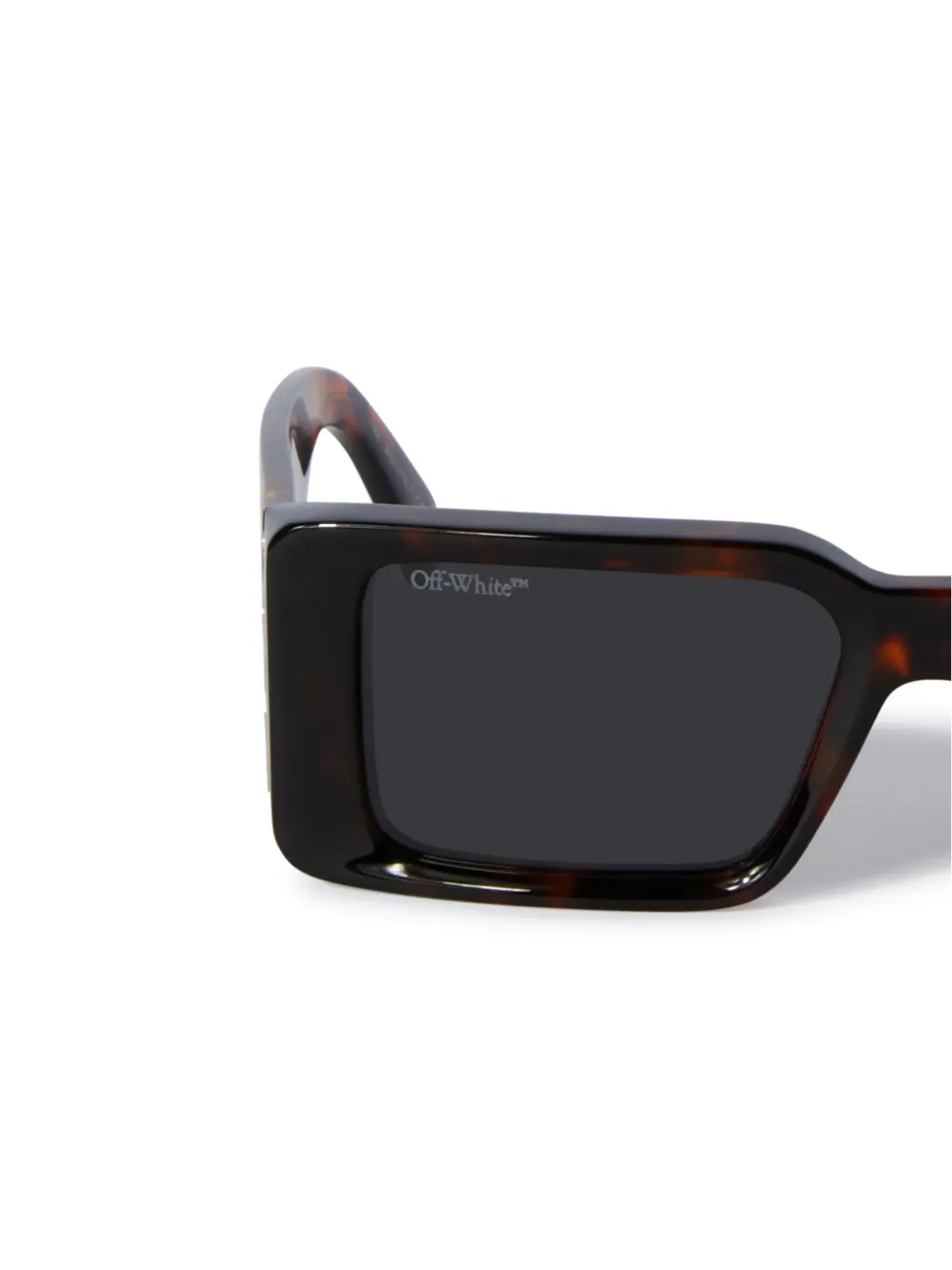 Off-White Eyewear ミラノべっ甲柄ティントサングラス - 画像3