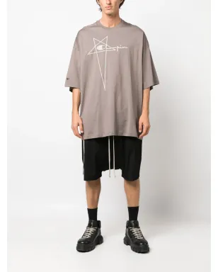 Rick Owens X Champion ロゴエンボス ドロップショルダー Tシャツ - サムネイル2