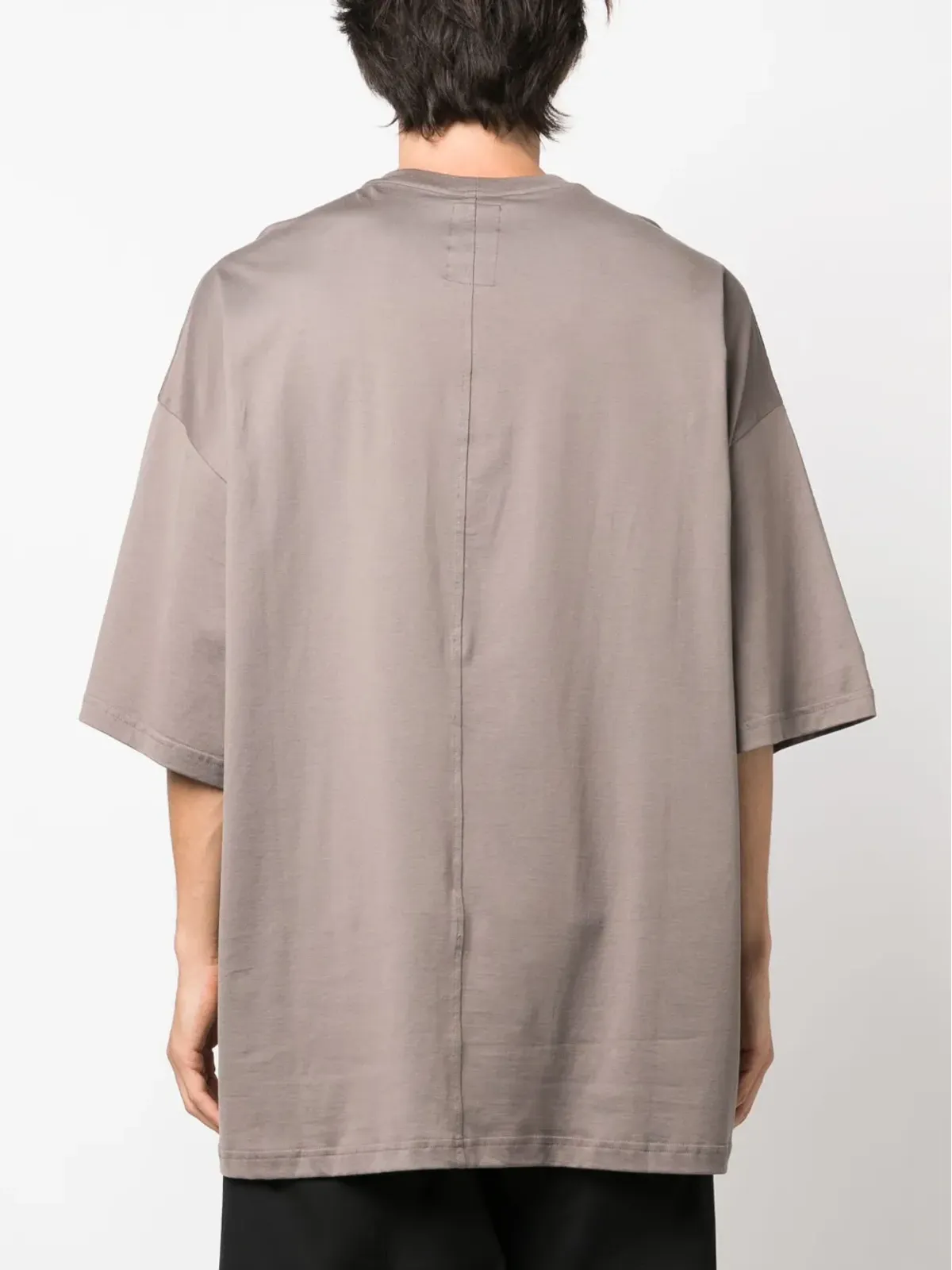 Rick Owens X Champion ロゴエンボス ドロップショルダー Tシャツ - 画像4