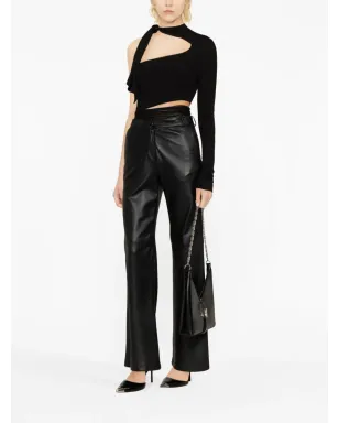 Mugler カットアウト・ワンショルダーボディスーツ - サムネイル2