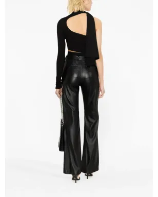 Mugler カットアウト・ワンショルダーボディスーツ - サムネイル3