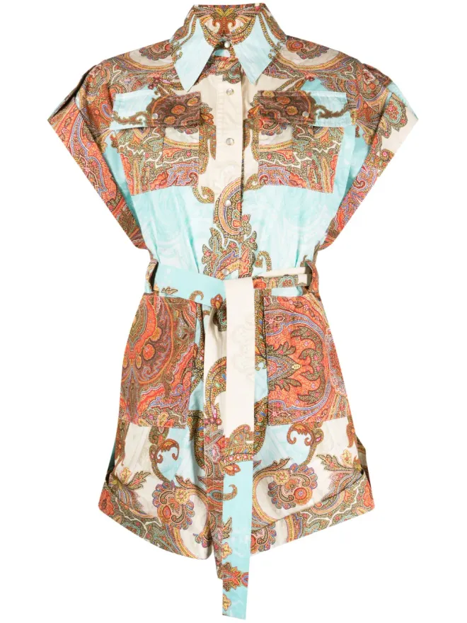 Forte Dei Marmi Couture Forte Dei Marmi Couture 柄ジャカードコットン プレイスーツの商品画像