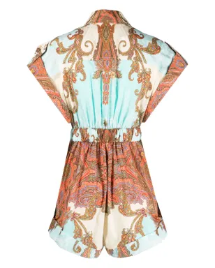 Forte Dei Marmi Couture 柄ジャカードコットン プレイスーツ - サムネイル2