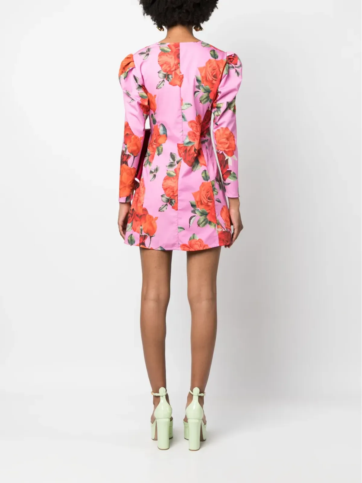 Forte Dei Marmi Couture 花柄プリント ドレープディテール ドレス - 画像4