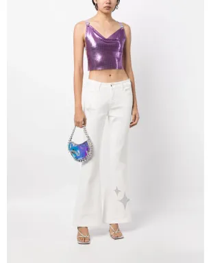 Madison.Maison スター柄ハイライズフレアジーンズ - サムネイル2