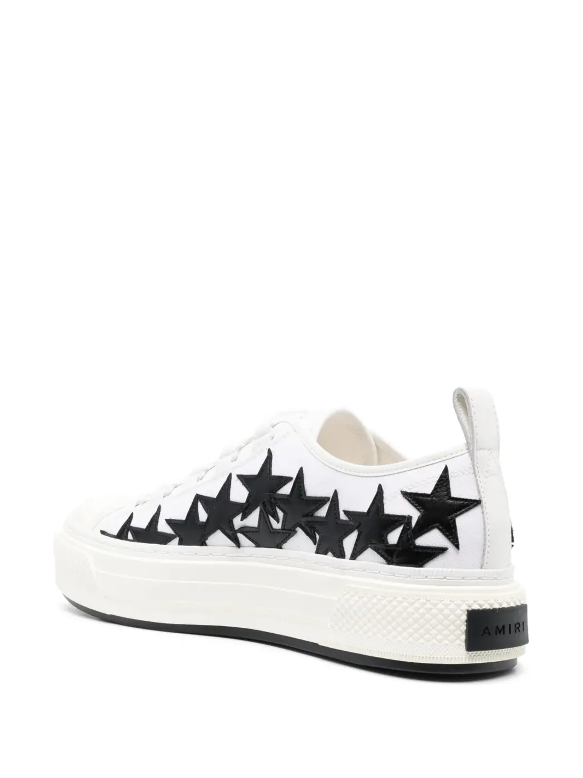AMIRI スターパッチ ロー・トップスニーカー - 画像3