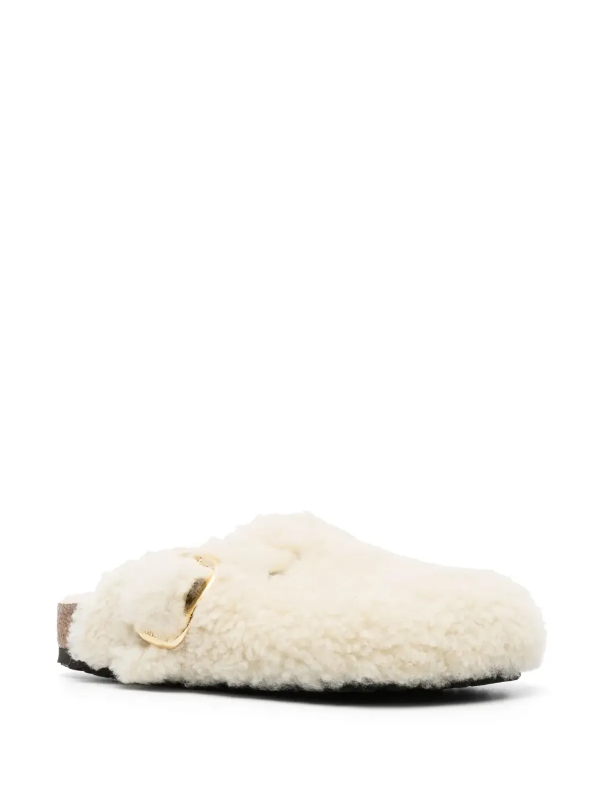 Birkenstock ボストン バックルド・プラットフォーム・スライド - Neutrals - 画像2