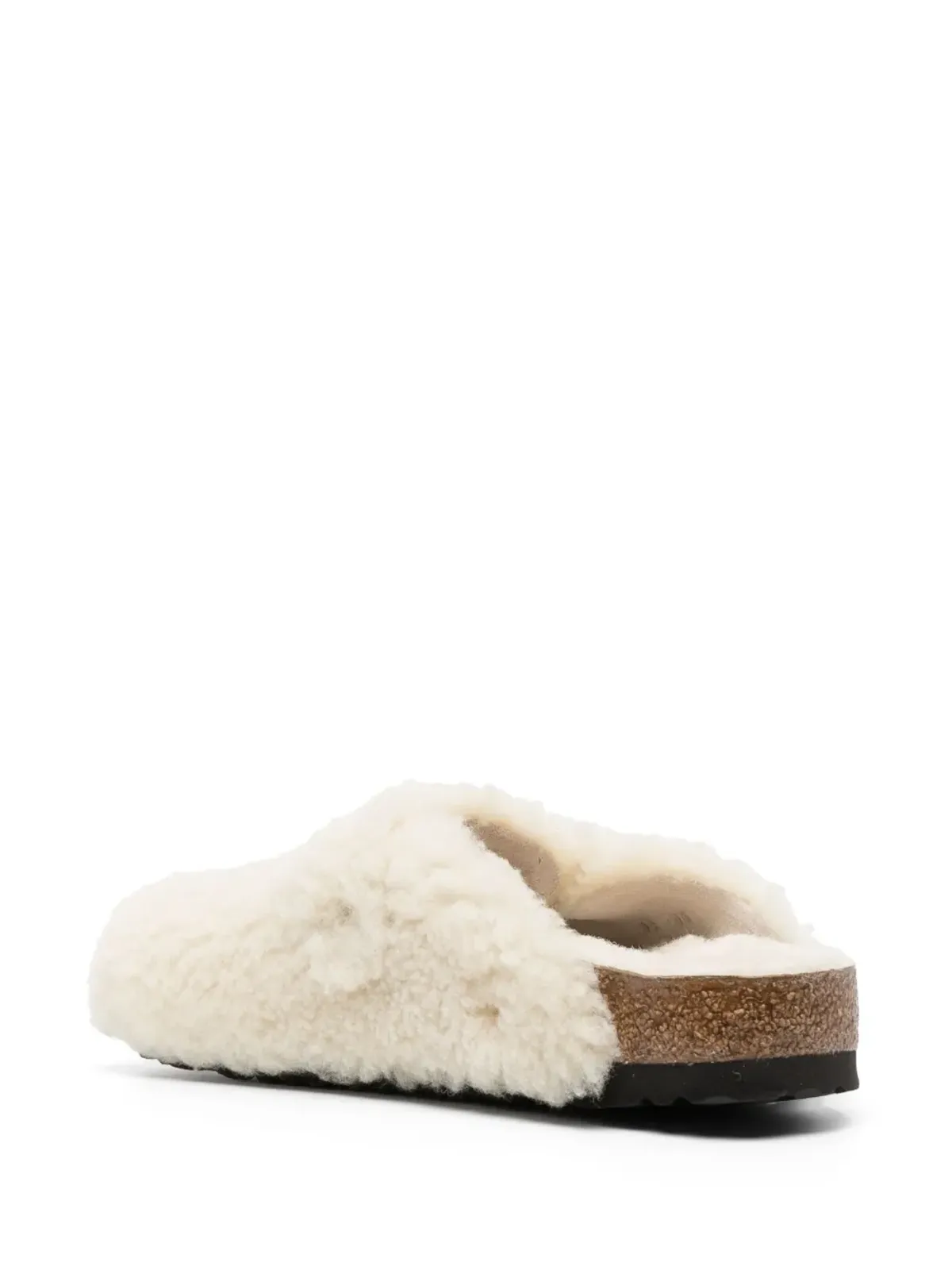 Birkenstock ボストン バックルド・プラットフォーム・スライド - Neutrals - 画像3