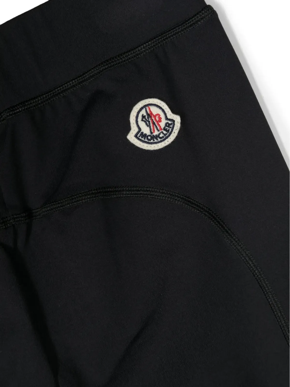 Moncler Enfant ロゴパッチレギンス - 画像3