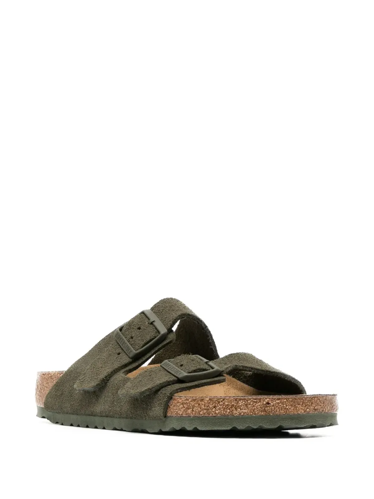 Birkenstock ダブルストラップ スエード サンダル - 画像2