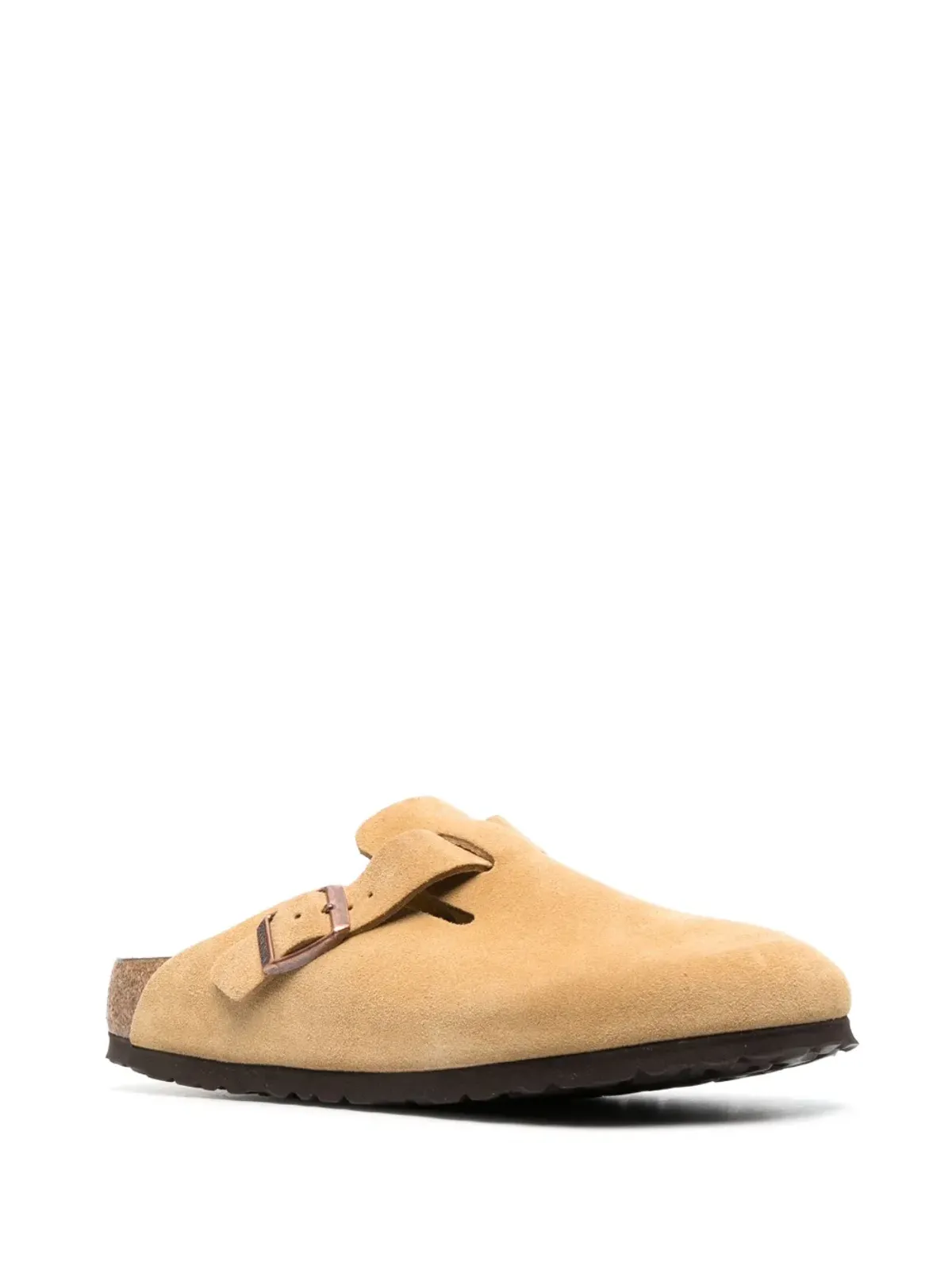 Birkenstock ボストン バックル付きスエード サンダル - 画像2