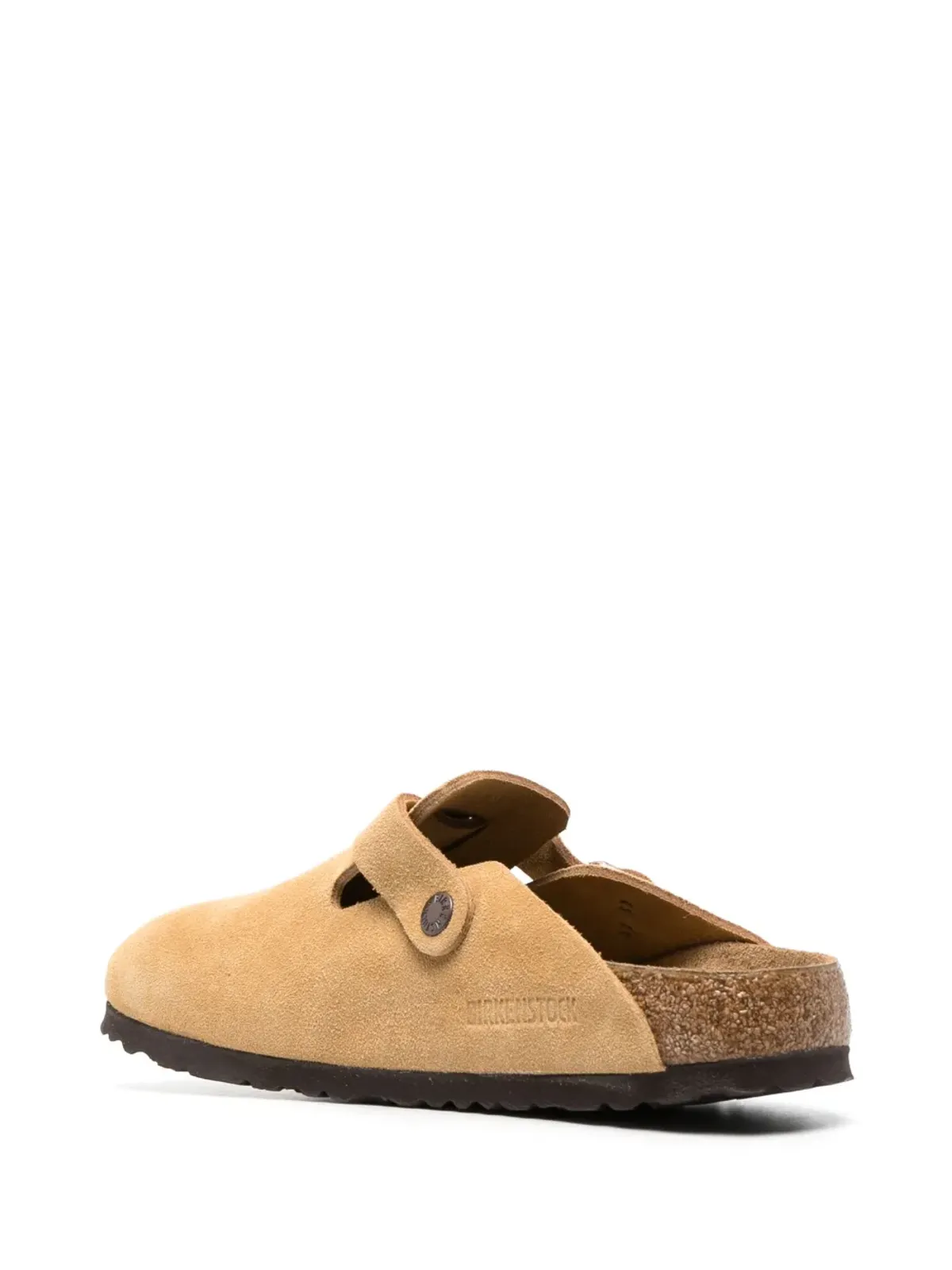 Birkenstock ボストン バックル付きスエード サンダル - 画像3
