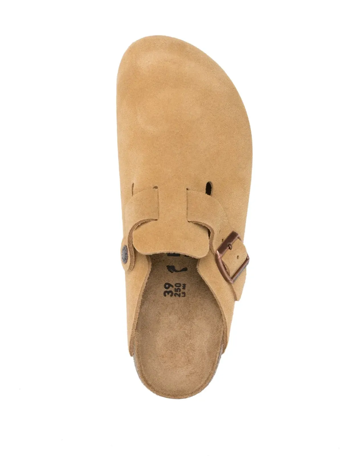 Birkenstock ボストン バックル付きスエード サンダル - 画像4